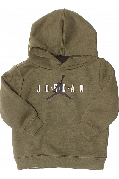 Nike Dětská Mikina Zelená Polyesterová Velikost 80/86