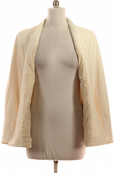 SELECTED Béžové elegantní sako jednořadé business ležérní na běžné nošení Velikost 42 | SELECTED | obrázek 3