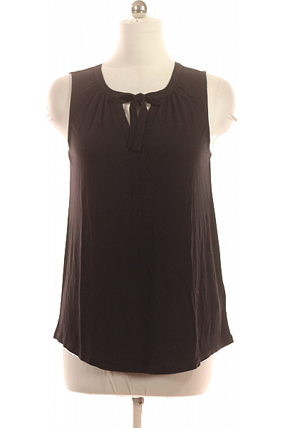 Lascana dámské tričko bez rukávů černé s uzlem Vel. 36/38 | Lascana | obrázek 2