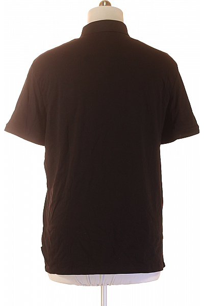 ARMANI Pánské bavlněné polo tričko s krátkým rukávem jednobarevné Velikost XXL | ARMANI | obrázek 2