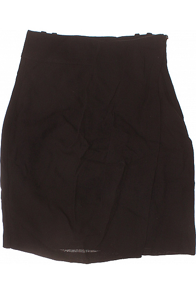 ZARA dámská černá zavinovací mini sukně polyesterová Velikost S | ZARA | obrázek 2