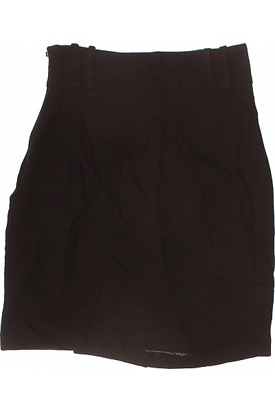 ZARA dámská černá zavinovací mini sukně polyesterová Velikost S | ZARA | obrázek 3