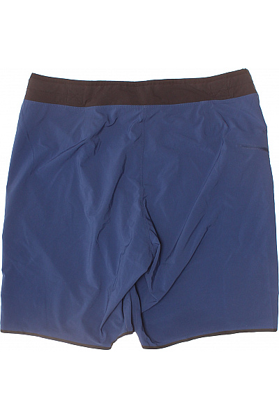 pánské modré sportovní kraťasy s kapsami Vel. 34 | Unimoda | obrázek 2