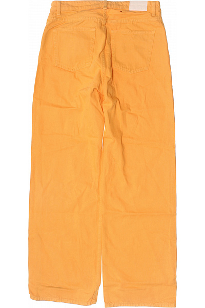 Monki Dámské oranžové džíny volné široké Velikost 32 | Monki | obrázek 2