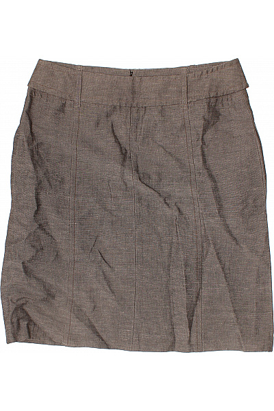 Coast Hnědá áčková sukně s páskem ke kolenům elegantní business Velikost M | Coast | obrázek 3