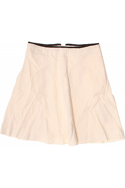 ZARA Béžová bavlněná áčková sukně ke kolenům Velikost M | ZARA | obrázek 2