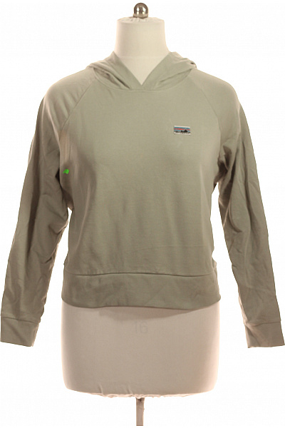 Patagonia Dámská Bavlněná Mikina S Kapucí Jednobarevná Crop Vel. XL