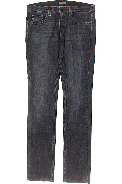 Filippa K. Dámské Bavlněné Džíny Tmavě Modré Rovné Seprané Klasické Vel. 30/34