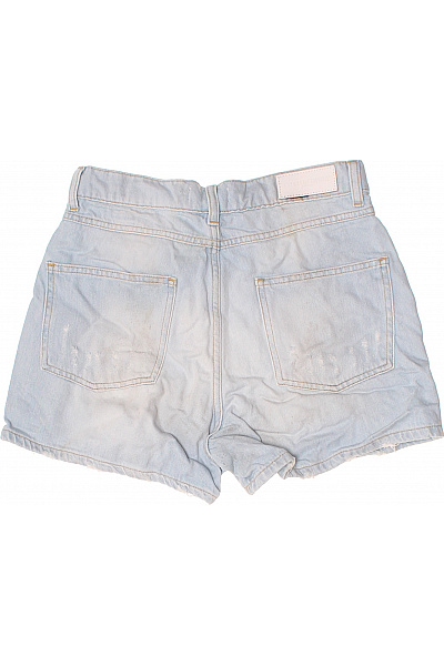 COTTON CANDY Dámské džínové kraťasy s vysokým pasem volnočasové krátké Velikost S | COTTON CANDY | obrázek 2