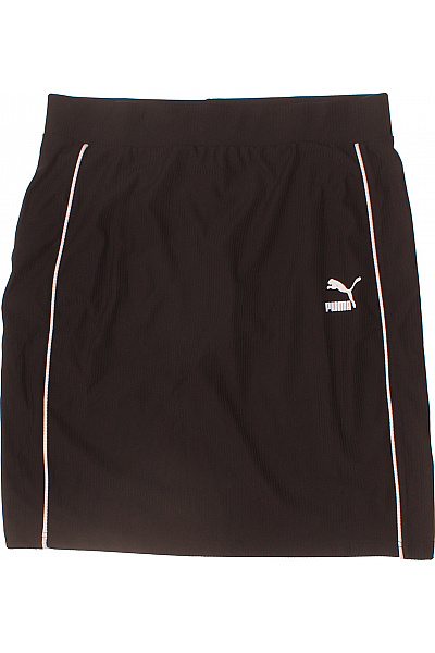 Puma Dámská polyesterová sportovní černá mini sukně s bočním lemováním Vel. L | Puma | obrázek 2