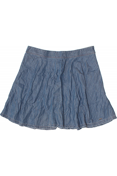 Hollister Dámská modrá lyocellová áčková krátká džínová sukně Vel. L | Hollister | obrázek 2