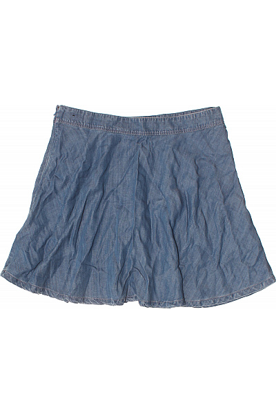 Hollister Dámská modrá lyocellová áčková krátká džínová sukně Vel. L | Hollister | obrázek 3