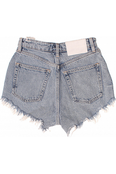 ZARA Dámské džínové kraťasy s vysokým pasem vintage krátké Velikost 32 | ZARA | obrázek 3