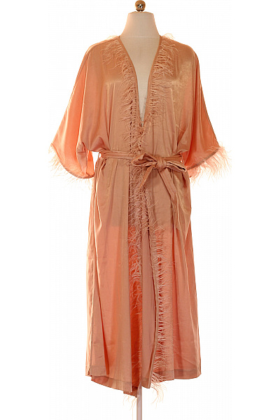 Love stories Dámský saténový župan s peřím Vel. S | Love stories | obrázek 2