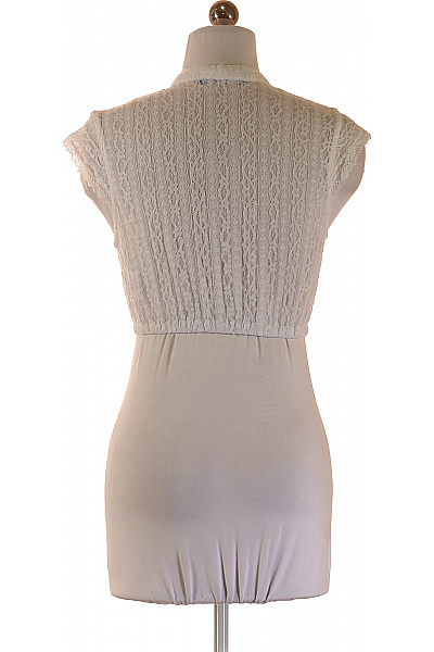 Trachtenmanufaktur Bolerko bílé krajkové s krátkým rukávem vintage Vel. 36 | Trachtenmanufaktur | obrázek 3