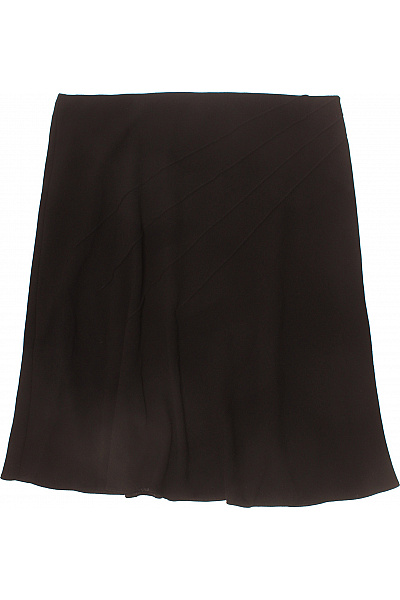 Marks & Spencer Dámská černá áčková sukně ke kolenům elegantní polyesterová Velikost UK 20 | Marks & Spencer | obrázek 2