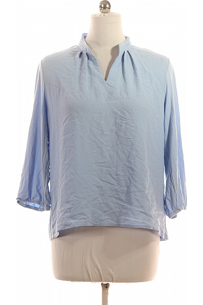 MORE & MORE Dámská halenka s dlouhým rukávem modrá Vel. 42 | MORE & MORE | obrázek 2