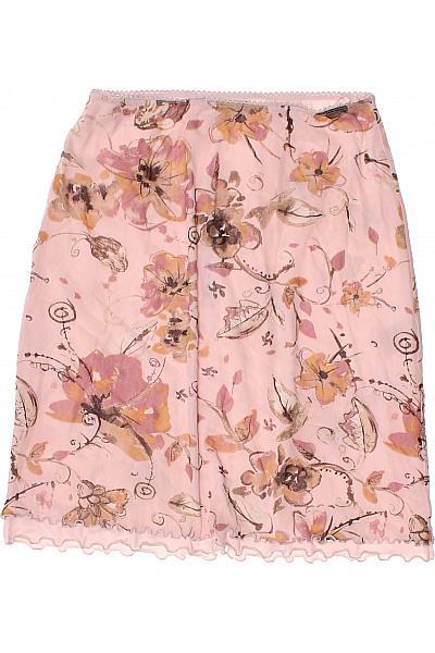 COMMA Dámská růžová květinová letní průsvitná krátká sukně volná Velikost 38 | COMMA | obrázek 2