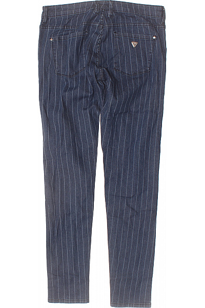 Guess Dámské bavlněné modré džíny strečové skinny pruhované Vel. 30 | Guess | obrázek 2