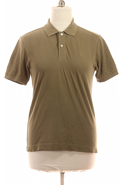Seidensticker Pánské Khaki Polo Tričko S Krátkým Rukávem Vel. M
