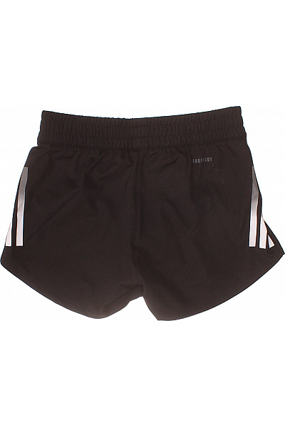 ADIDAS Dívčí černé sportovní kraťasy Velikost 9/10 let 140 cm | ADIDAS | obrázek 3