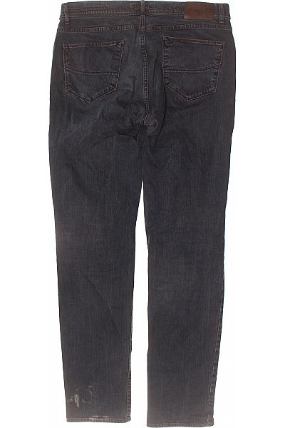 BRAX Pánské džíny rovné strečové šedé seprané s dírami Vel. M | BRAX | obrázek 2