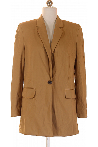 Hugo Boss Sako Prodloužené Elegantní Business Béžové S Jedním Knoflíkem Vel. 36