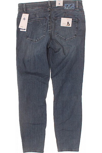 BRAX Dámské modré strečové džíny skinny seprané s dírami Velikost 40 | BRAX | obrázek 2