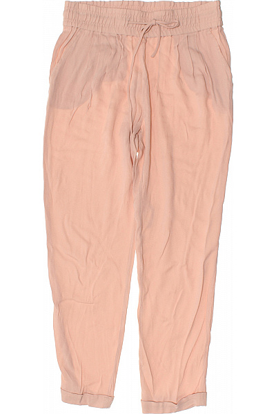 massimo dutti Dámské kalhoty volnočasové růžové s kapsami Vel. 38/28 | massimo dutti | obrázek 2