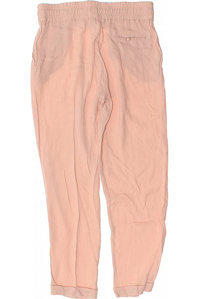 massimo dutti Dámské kalhoty volnočasové růžové s kapsami Vel. 38/28 | massimo dutti | obrázek 3