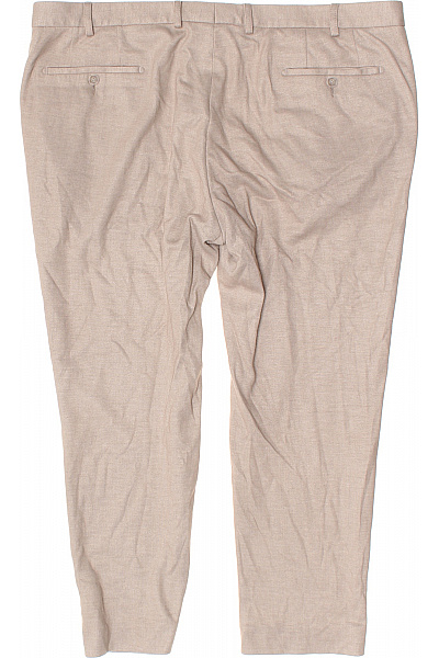 Digel Pánské kalhoty béžové rovné volnočasové polyesterové Velikost W42 | Digel | obrázek 3
