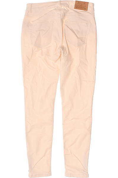 Dámské béžové džíny skinny s kapsami a zipy Vel. 40 | Unimoda | obrázek 2