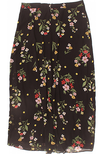 Dorothy Perkins Dámská černá květinová midi sukně s potiskem a puntíky Velikost UK 14 | Dorothy Perkins | obrázek 3