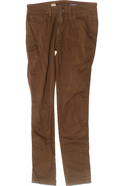 TOMMY HILFIGER Dámské hnědé chinos s kapsami dlouhé ležérní Velikost 28 | TOMMY HILFIGER | obrázek 2
