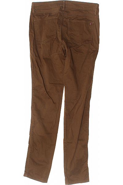 TOMMY HILFIGER Dámské hnědé chinos s kapsami dlouhé ležérní Velikost 28 | TOMMY HILFIGER | obrázek 3