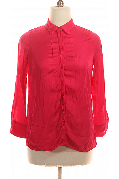 Smith & Soul Dámská Košile Růžová Lesklá Elegantní Vel. L