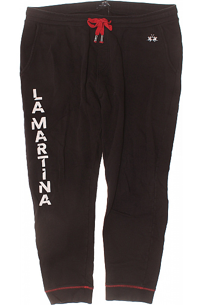 La Martina Pánské tepláky s potiskem a kapsami Vel. XXL | La Martina | obrázek 2