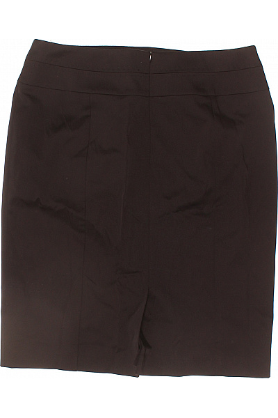 Vera Mont Dámská pouzdrová polyesterová tmavě hnědá business sukně ke kolenům Vel. 38 | Vera Mont | obrázek 3