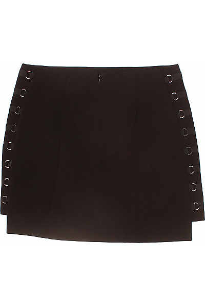 Topshop Dámská černá polyesterová mini sukně sexy s očky Vel. US 8 | Topshop | obrázek 3