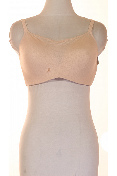 Donna Karan Dámská Bezešvá Podprsenka Hladká Béžová Na Doma Vel. EU 38D