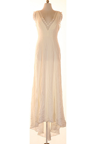 IVY & OAK Dlouhé Krajkové šaty Bez Rukávů Boho Vel. 36