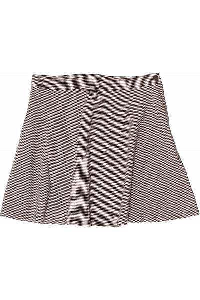 American Apparel Dámská polyesterová áčková minisukně pepitová vzorovaná rozšířená Velikost L | American Apparel | obrázek 2