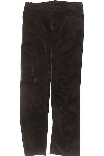 DRYKORN Dámské Sametové Hnědé Rovné Dlouhé Kalhoty Elegantní Ležérní Velikost S