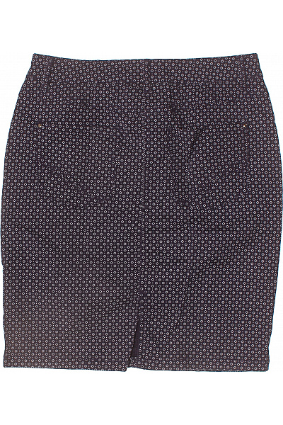 Canda Dámská pouzdrová mini sukně tmavá puntíkatá elegantní business Vel. 38 | Canda | obrázek 3