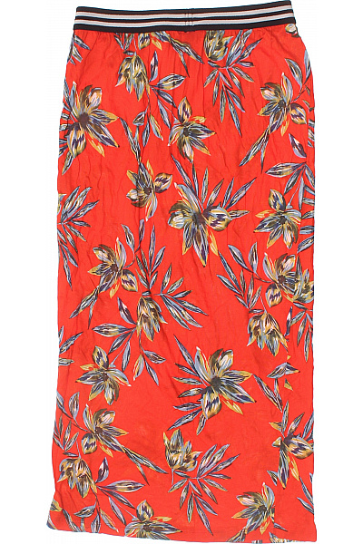 Lascana Dámská červená květinová sukně maxi s potiskem Velikost EUR38 | Lascana | obrázek 3