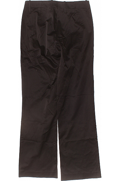 SAND COPENHAGEN Dámské bavlněné hnědé široké rovné volné dlouhé ležérní oblekové kalhoty Velikost 34 | SAND COPENHAGEN | obrázek 3