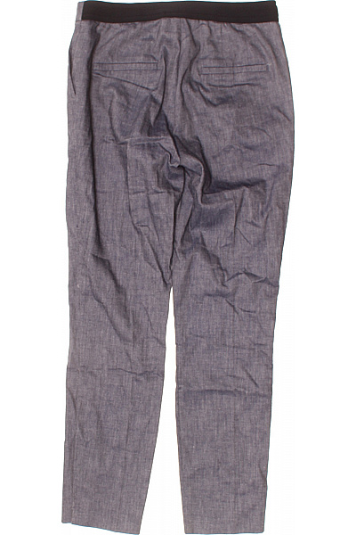 ZARA Dámské elegantní kalhoty rovné business šedé Velikost s | ZARA | obrázek 3