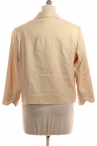 BETTY BARCLAY Dámská béžová elegantní bunda krátká Velikost 42 | BETTY BARCLAY | obrázek 3