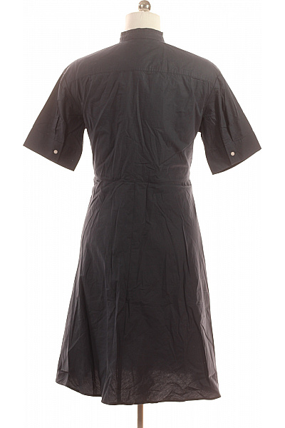 U.S.POLO ASSN. Dámské černé košilové šaty ke kolenům krátký rukáv Vel. M | U.S.POLO ASSN. | obrázek 3