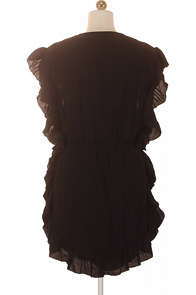 IRO krátké černé šaty krajkové volnočasové letní boho Vel. 36 | IRO | obrázek 3